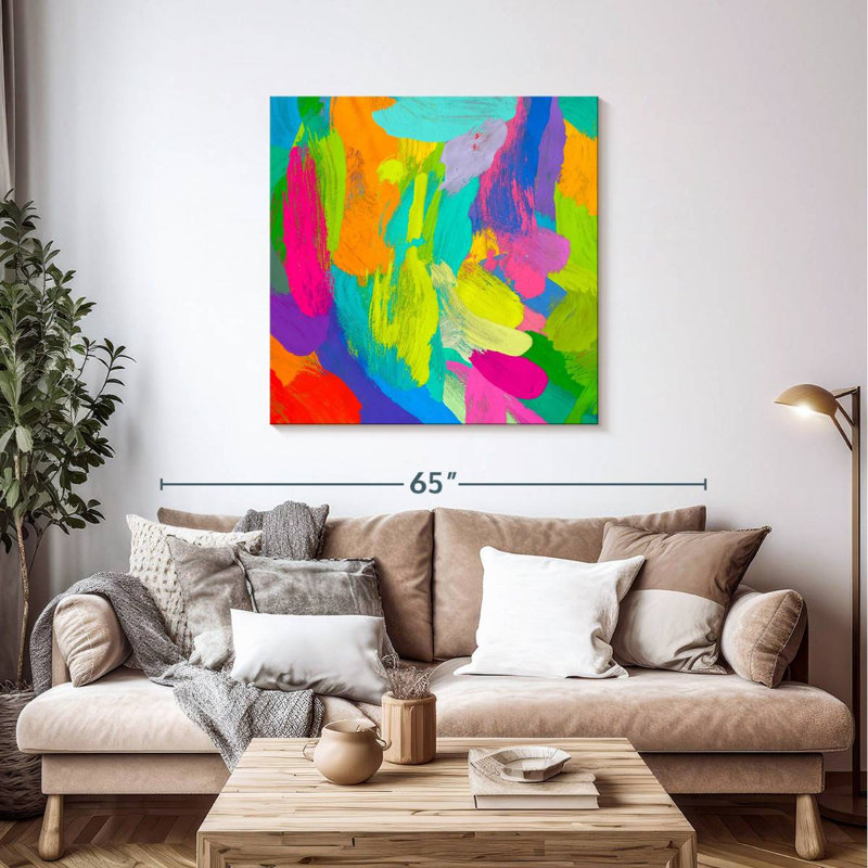 Happy Avery, 39" H x 39" W