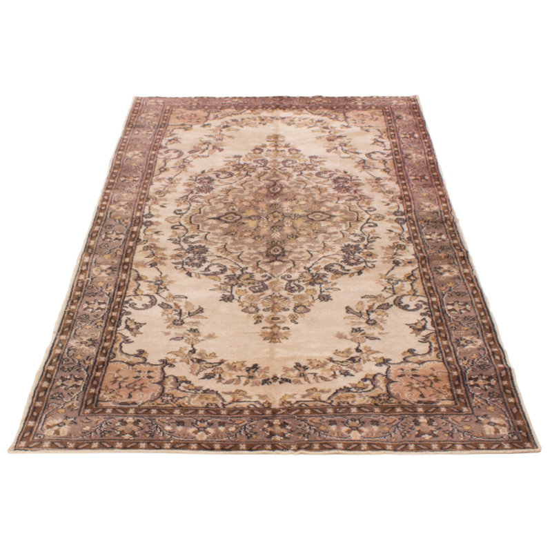 Tapis ivoire Melis Vintage 5 pi 7 po x 9 pi 8 po