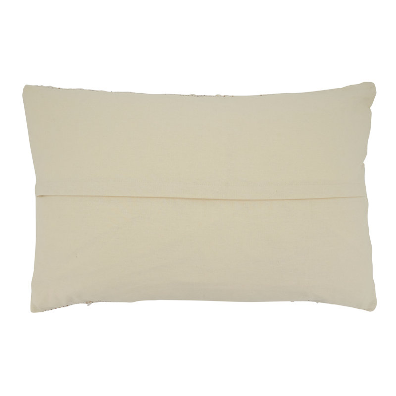 Amorette Collection Appliqued Cotton Pillow Cover