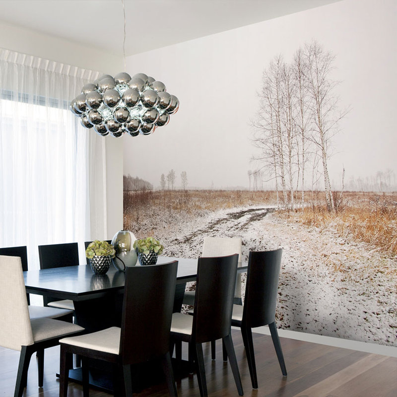 Winter Field 270cm x 350cm Wallpaper, 400 cm x 309 cm