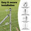 Galvanised Steel Border Fencing-588533966-588533967