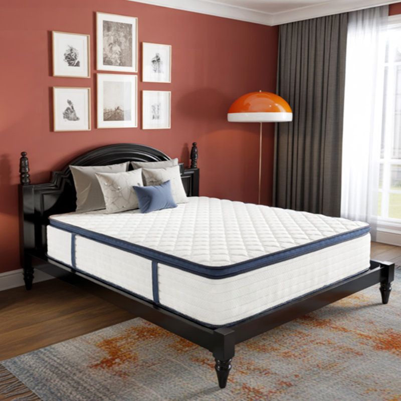 Hybrid Mattress - Memory Foam & Pocket Springs ,Cooling Support For All Sleepers , Certipur-US Certified ,Pressure Relief & Edge Support