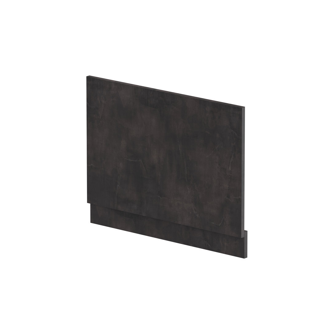 Nuie Matt Metallic Slate Bath End Panel With Plinth | | Mfc | 750Mm - Image 3
