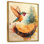 Goldine Hummingbird Into The Wood Slide III - Art mural colibri