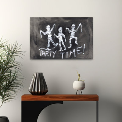 «Dancing Mummies», art contemporain abstrait