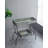 Maggie Galvanized Tray Table