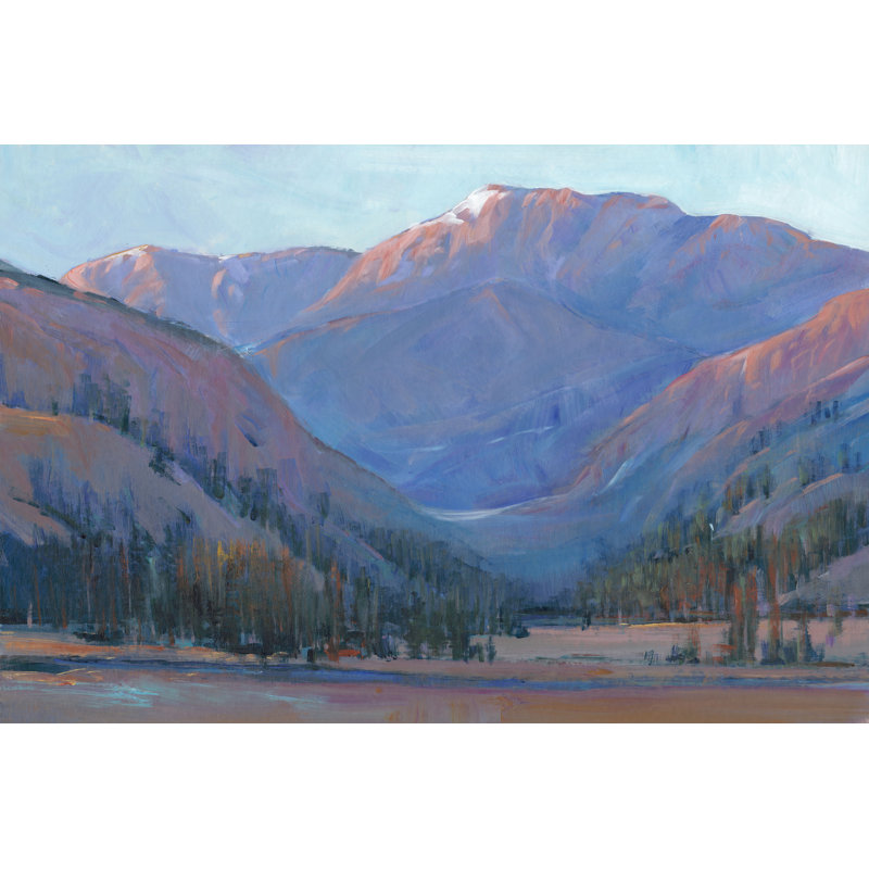 Mountain Vista II by Tim OToole - Wrapped Canvas Painting, 61cm H x 91cm W