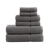 Lux 6 Piece 100% Cotton Towel Set