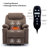 Teremba Chenille Lift Assist Power Recliner -2133164918