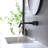 Wall Mounted Double Handles Bathroom Sink Faucet With Optional Drain Assembly-120686953-120910587