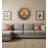 36 Inch Sun Metal Outdoor Wall Decor with Multi Color Weather Resistant Finish for Indoor and Outdoor Home Accent - Gold