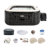 Intex 120 Volt 140 - Jet Plastic Square Inflatable Hot Tub in Gray