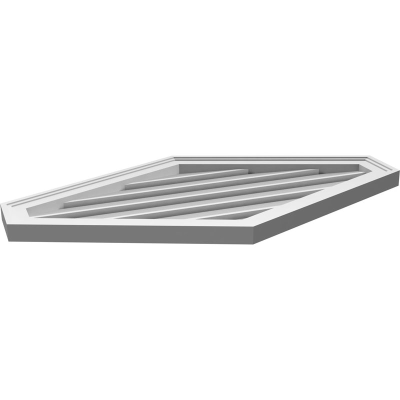 Pente verticale verticale en uréthane 5 pi, H 20 po x l 36 po x P 1,5 po
