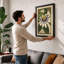 Passion Flower Study Botanical - Framed Print-1830836520-1830836524