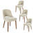 Two-tier solid wood upholstered side chair-340360833-340360860-344389582