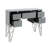 40'' Glass Top Console Table