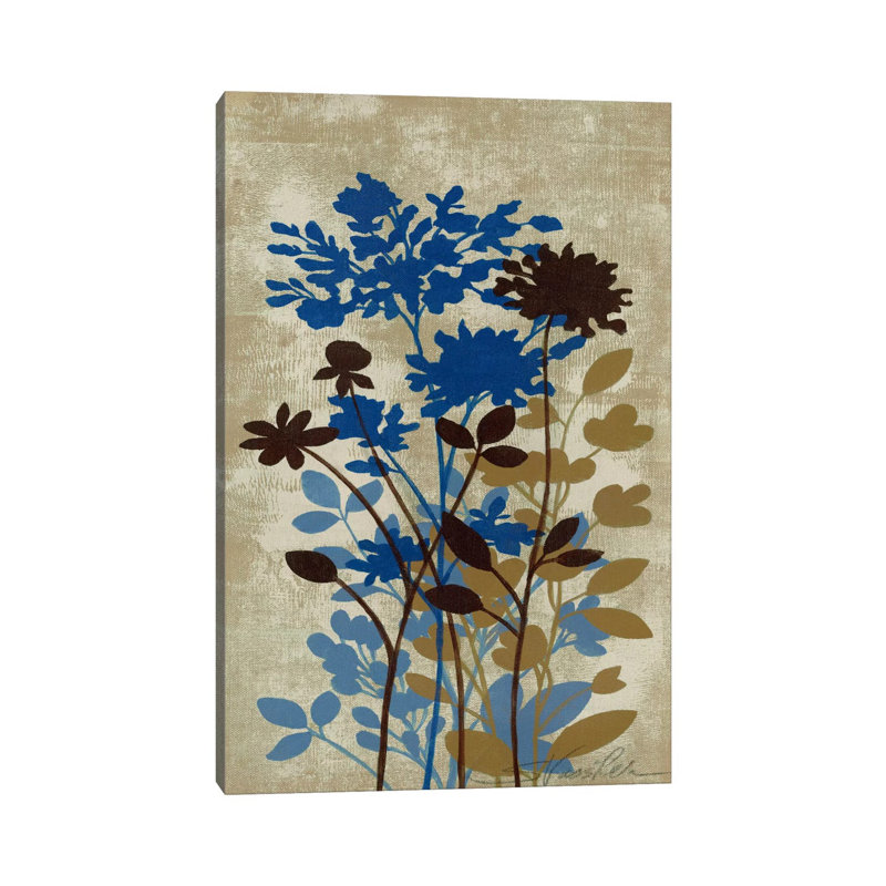 «Spring Bouquet II» par Silvia Vassileva - impression d'art graphique, Toile tendue, Aucun mat, H 26 po x l 18 po x P 1,5 po