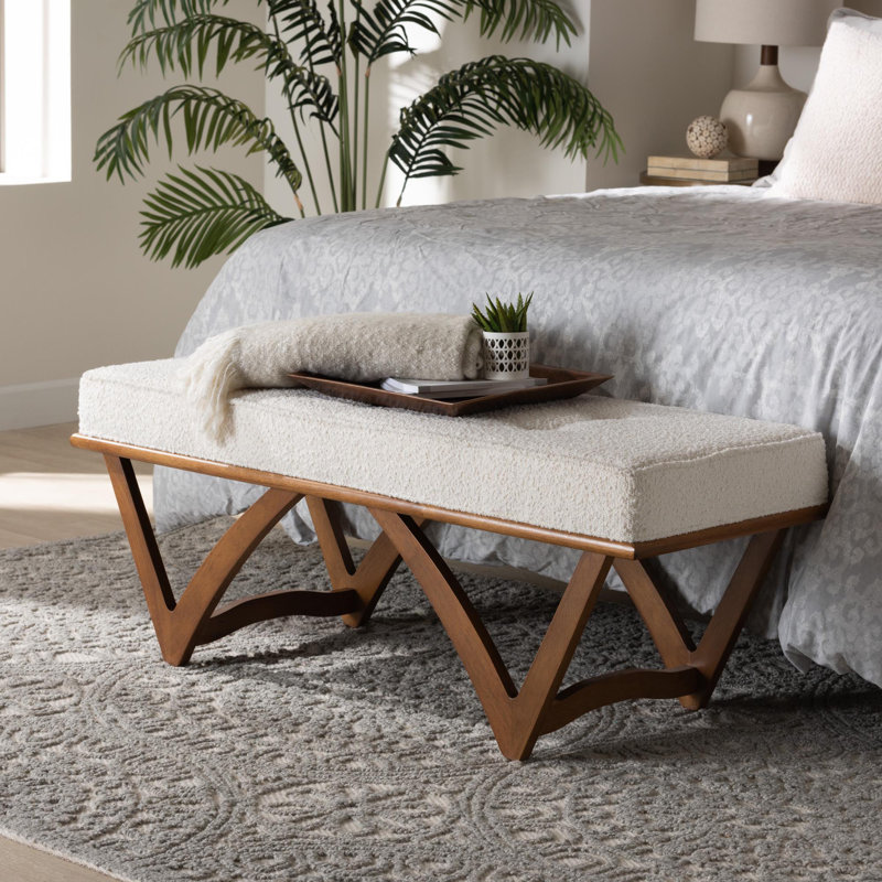 Ashville Rajdut Bench, Cream