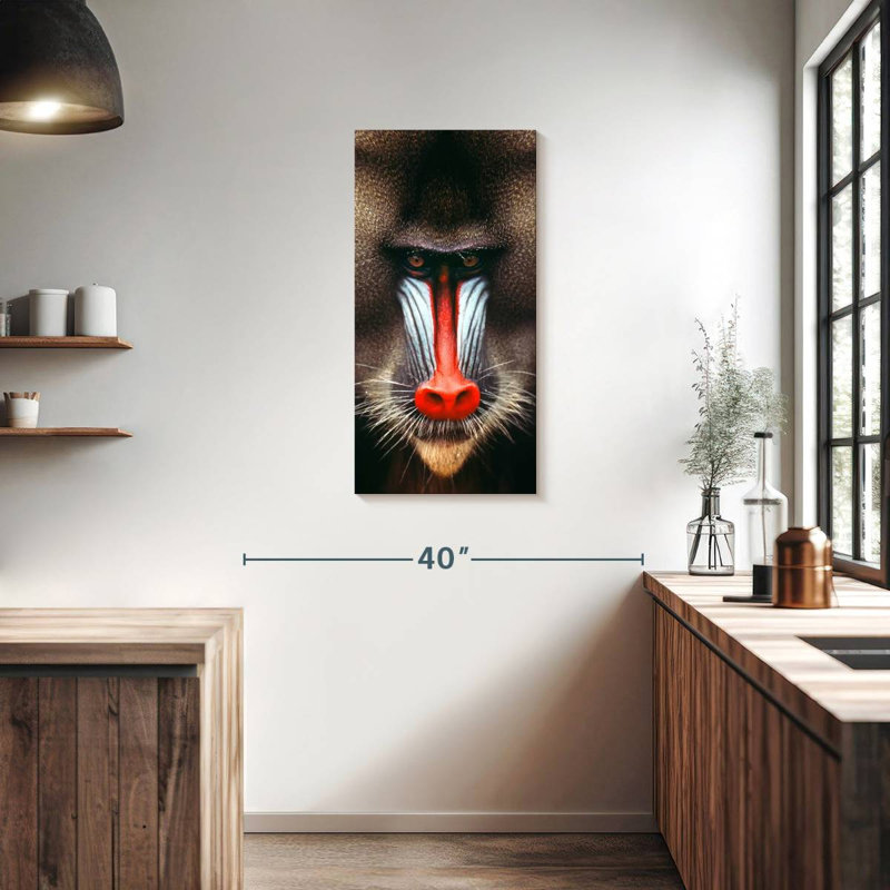 Monkey Head, 36" H x 18" W