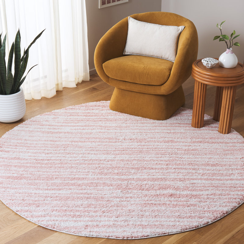 Rumi Shag Performance Rug, Round 6'7"