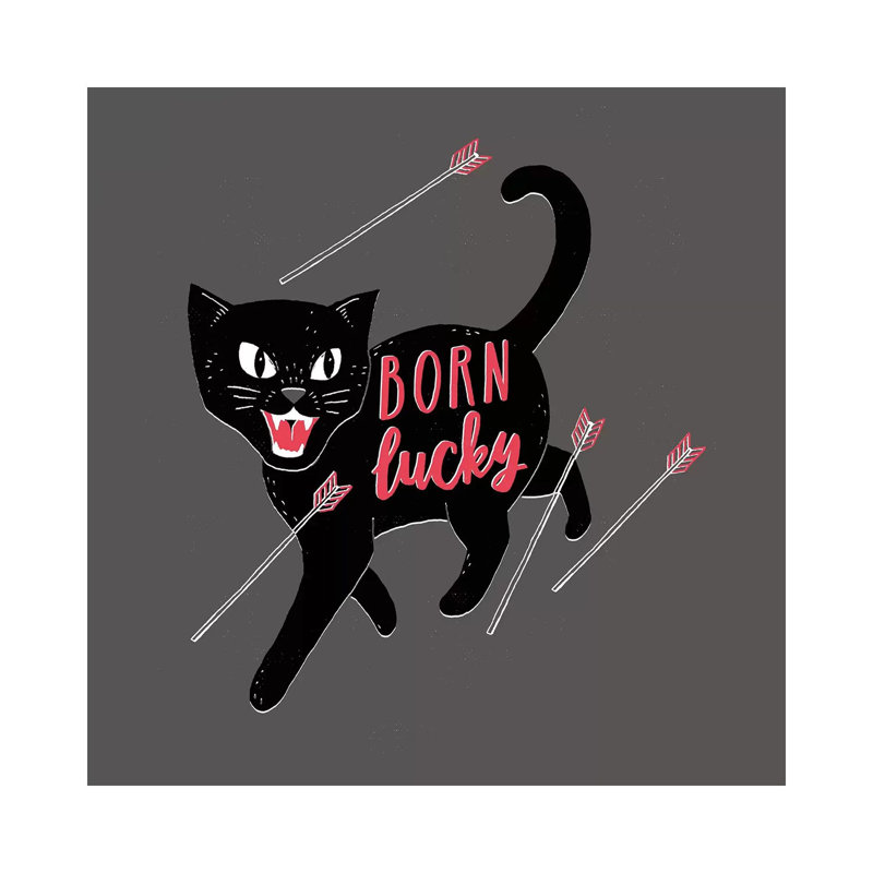 Born Lucky by Michael Buxton - Wrapped Canvas Print, 30.48 cm H x 30.48 cm W