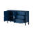 Amarilys 55.1'' Modern Wave-Pattern Buffet Cabinet Sideboard With 3 Drawers-1330066922