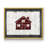 Checkered House -Framed Print - Restickable-263000711