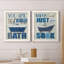 «Bubble Bath», ensemble de 2 encadrements d'art textuel sur toile-109573008-109573017