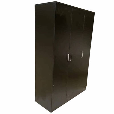 Laaiqah 3 Door Manufactured Wood Wardrobe