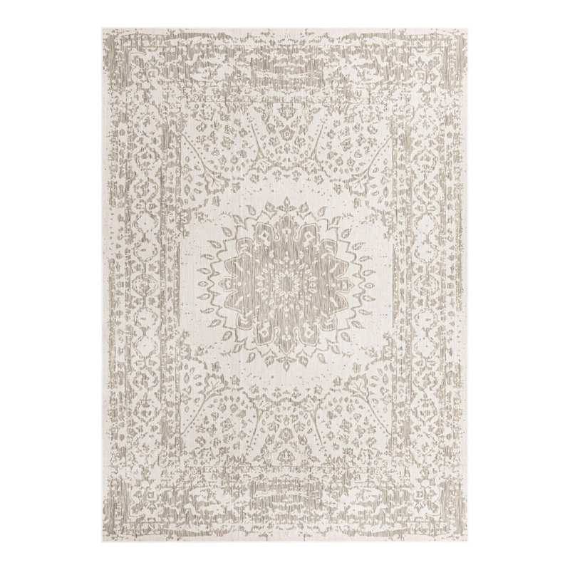 Ornate Lamotte Indoor/Outdoor Area Rug, Rectangle 10' x 14'1"