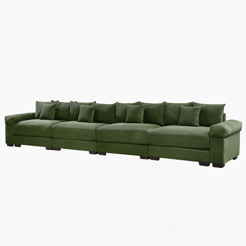 Canapé modulaire surdimensionné 170 pouces Cloud, Vert