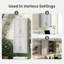 Armoire de rangement moderne avec tablettes réglables-517330784