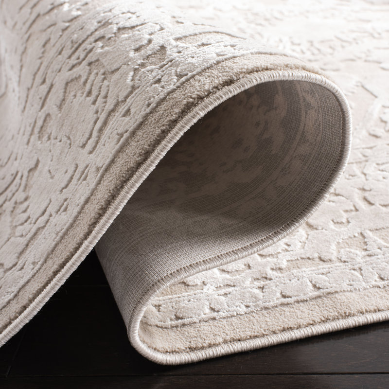 Reflection Oriental Area Rug In Creme / Ivory, Rectangle 183 x 274 cm