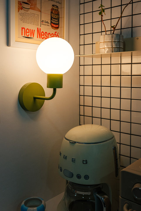 Add warm lighting to your space.