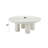 Loanna White Finish Coffee Table