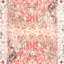 Tapis oriental rouge tissé à plat à la main Joppatowne-48052470