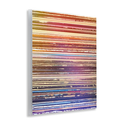  «Music Album Disque», plaque murale par Graffi *ee Studios