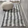 Farnham Moroccan Triangle Geometric Cream/Black Rug