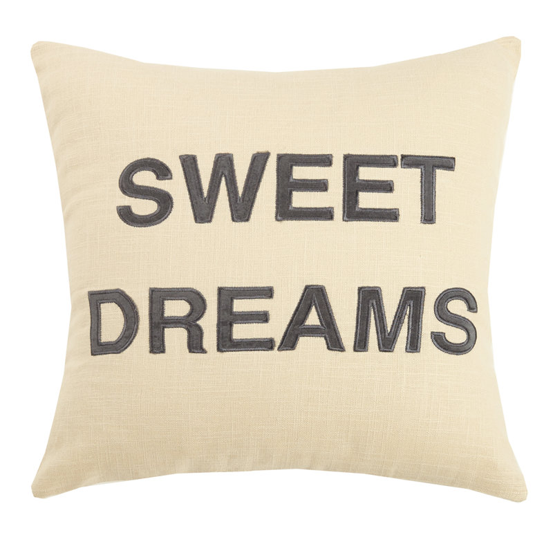 Coussin brodé Sweet Dreams