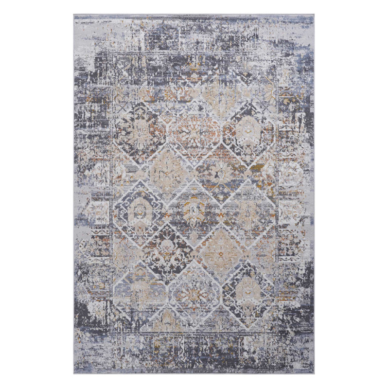 Tapis tissé à la machine Naar Payas, Rectangle 7 pi 9 po x 10 pi