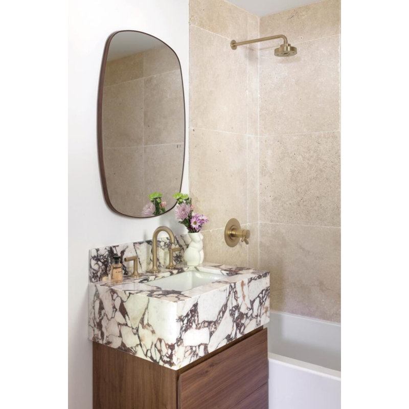 Odin® TempAssure® Thermostatic Tub/Shower, Luxe Gold