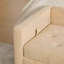 Banc de rangement en chenille de 64,6 po de largeur avec dessus rabattable, conception capitonnée, accoudoirs, dossier et traversins pour une utilisation polyvalente-72744137-72744138