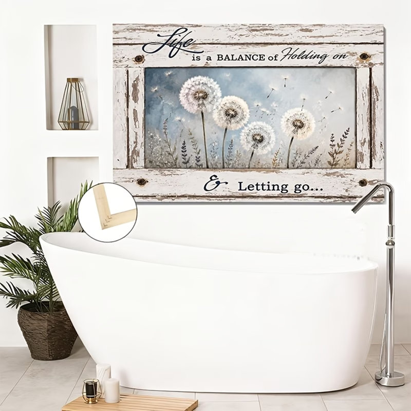 1 Piece Wrapped Canvas Wall Art, 60cm H x 40cm W