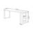 Nut-brown Rectangular Solid Wood writing desk-118614647