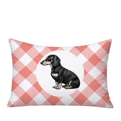 Coussin réversible intérieur / extérieur Dachshund Dog