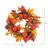 Autumn Pumpkin and Berries Artificial Fall Wreath
