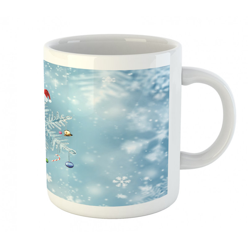 Grande tasse à café sapin