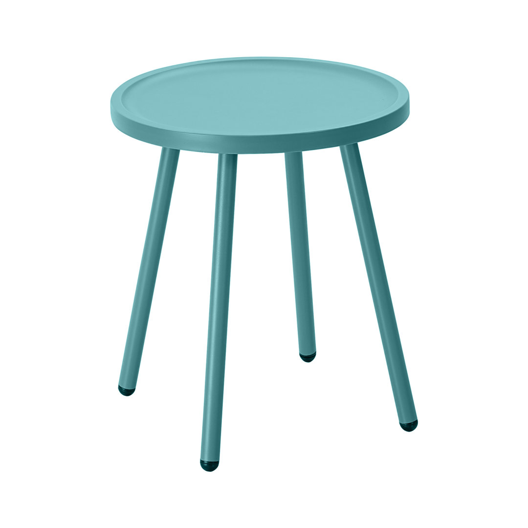 Patio Table Living Room Side Table, Round Accent Table Small Side Table Nightstand werph Table Top 