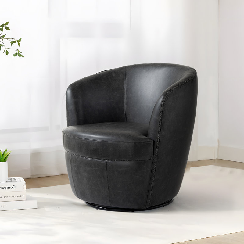 Fauteuil d'appoint Aunna, Noir