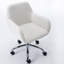 Fauteuil de bureau confortable en fausse fourrure, coiffeuse de maquillage Fluffy Fuzzy